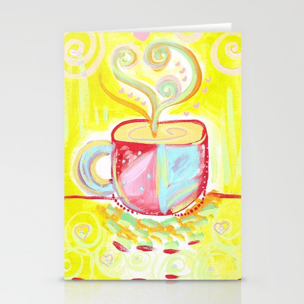 The Coffee with the Colorful Pants Stationery Cards