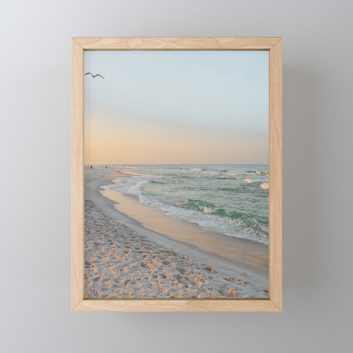 beach Framed Mini Art Print