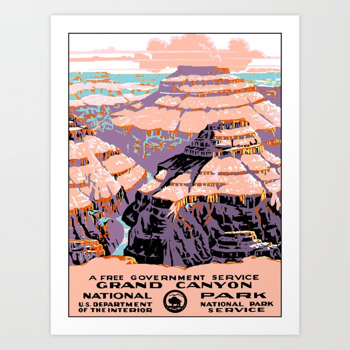 Grand Canyon National Park Art Print