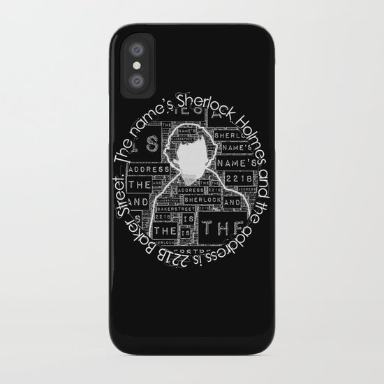 Sherlock BBC: Type iPhone Case
