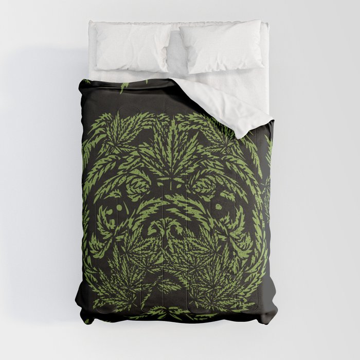 Marijuana of Pug Comforter