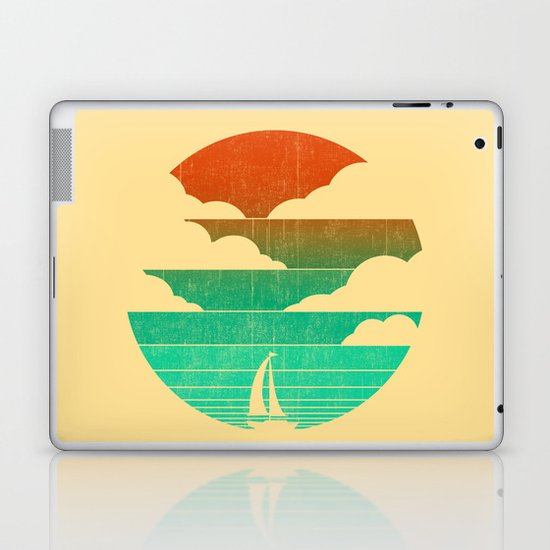 Go West (sail away in my boat) Laptop & iPad Skin