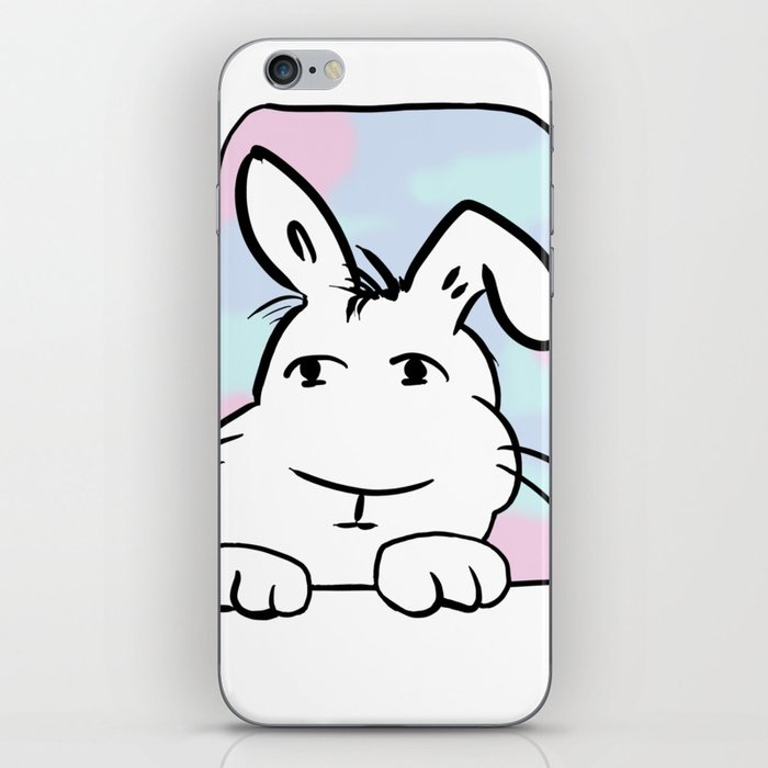 Bunny on a Lookout iPhone Skin