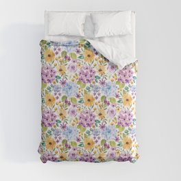 Summer Garden Floral Comforter