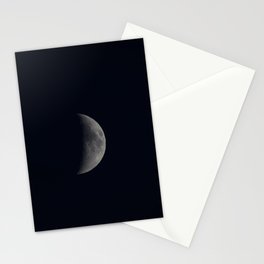 The haunting moon Stationery Cards