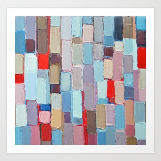 Internodal Stalks Art Print