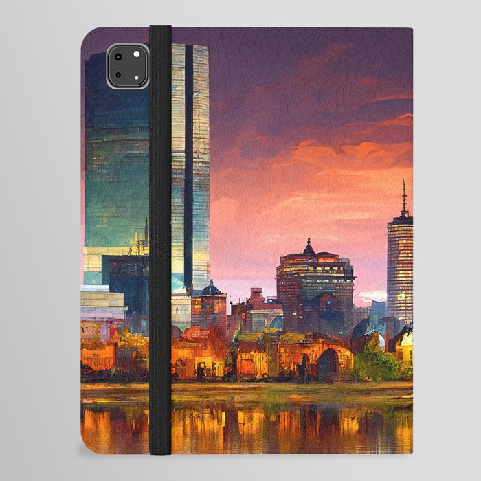 Boston Skyline iPad Folio Case