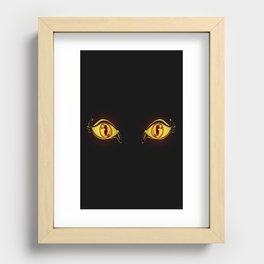 Cat eyes Recessed Framed Print