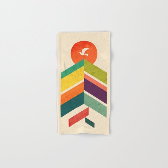 Lingering Mountains Hand & Bath Towel