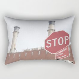 Stop Sign  Rectangular Pillow