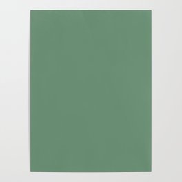 Sophisticated Green Poster