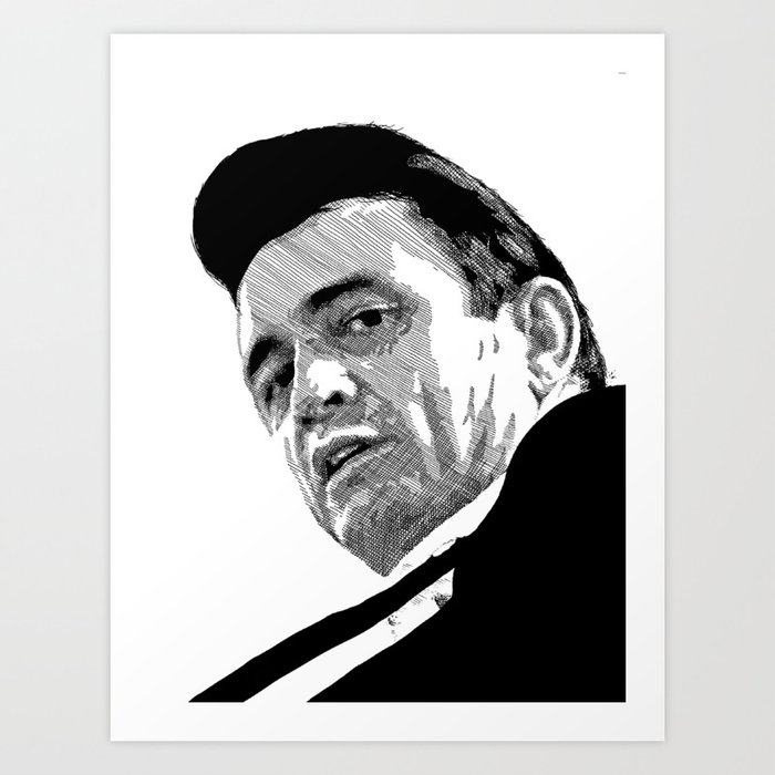 Johnny Cash Art Print