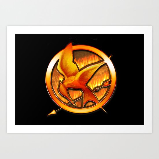 Mockingjay Art Print
