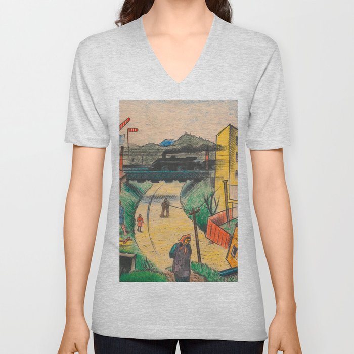 Vorstadt V (1926) V Neck T Shirt