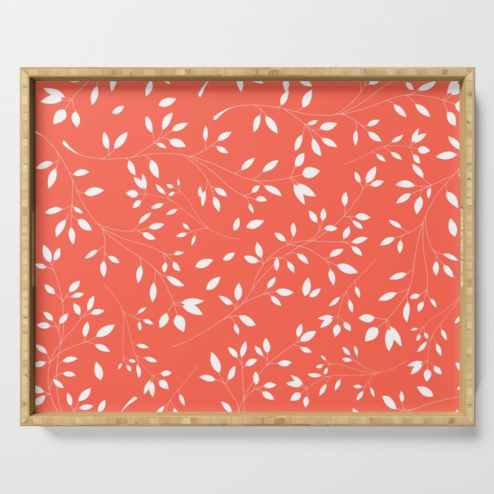 Beautiful Floral pattern Serving Tray