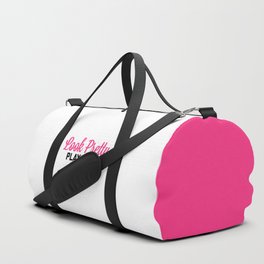 Look Pretty Gym Quote Duffle Bag