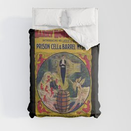 Original Harry Houdini Poster (Prison Breaker) Comforter