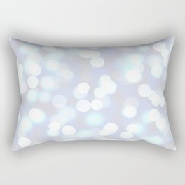 Holiday bokeh lights Rectangular Pillow