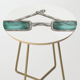 Spectacles with Green Lenses Side Table