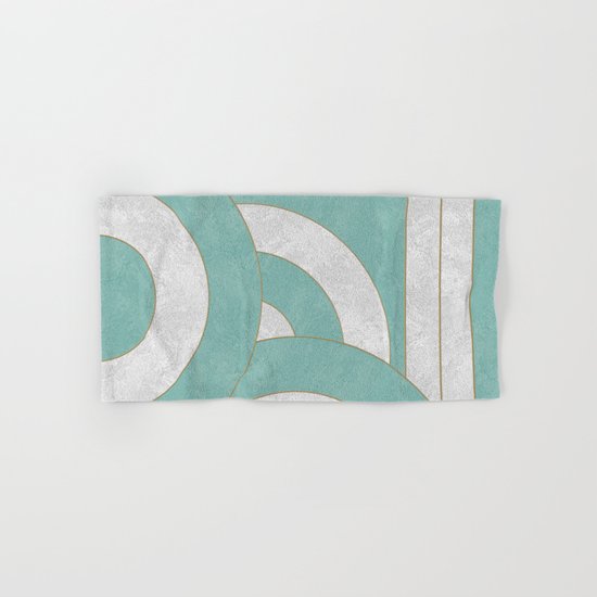 Geometric Marble 04 Hand & Bath Towel