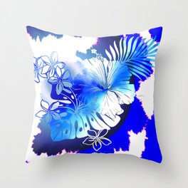 Boho Global Hot Throw Pillow | Flower, Watercolor, Plumaria, Earth, Tie Dye, Sun, Hibiscus, Moon, Hawaiian, Boho 