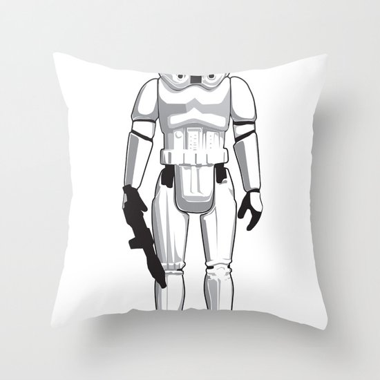 Anonymous Disposables #1 Throw Pillow