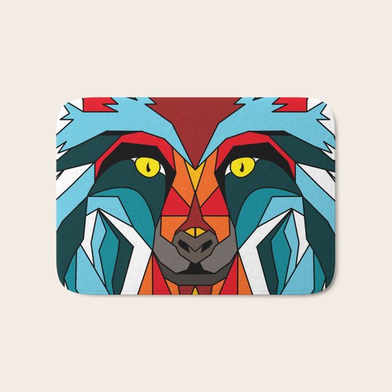 Wolf Bath Mat