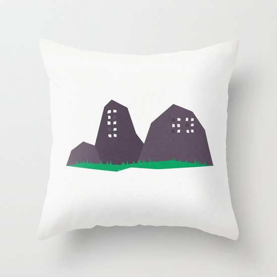 Lights Throw Pillow