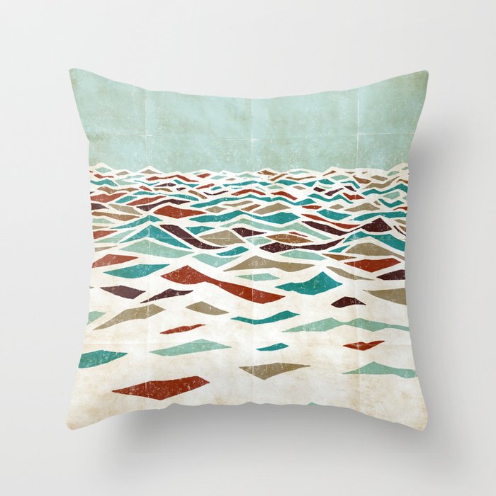Sea Recollection Throw Pillow