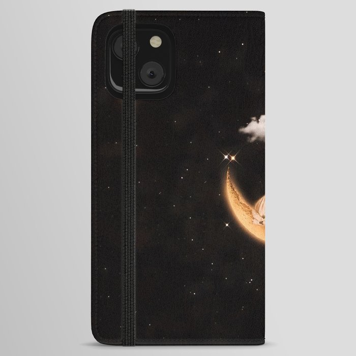 to the moon and never back iPhone Wallet Case