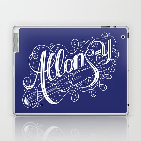 Allons-y! Laptop & iPad Skin