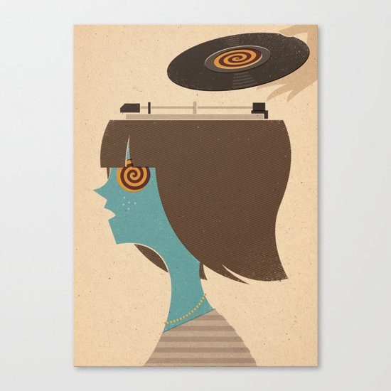 Mind Control Canvas Print
