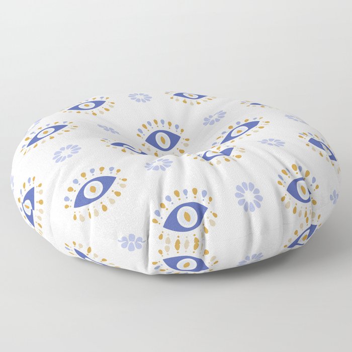 Evil Eye Floor Pillow