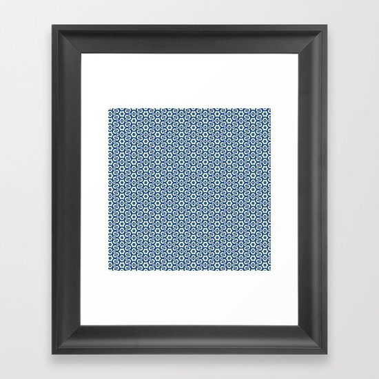 Blue Eyes Framed Art Print