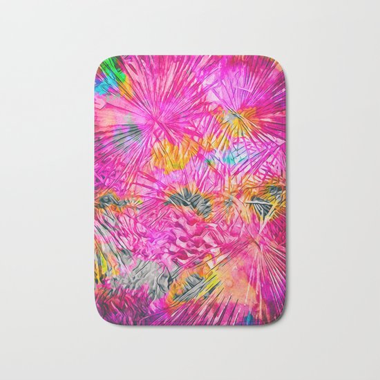 Tropical Summer Bath Mat