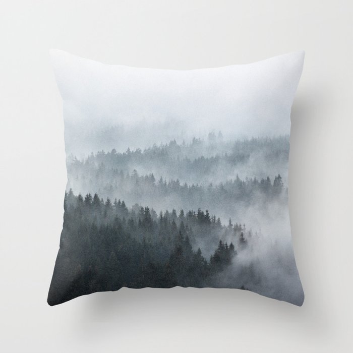 The Waves Throw Pillow