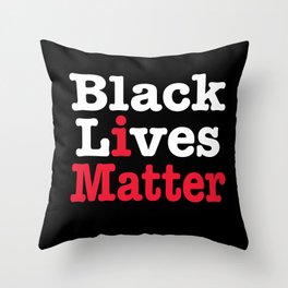 BLACK LIVES MATTER Throw Pillow