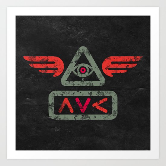 Ave Art Print