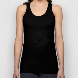 Cup of Coffee Doodle Tank Top