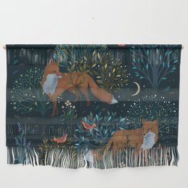 Forest Foxes Wall Hanging