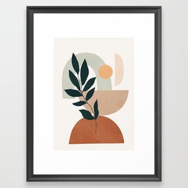 Soft Shapes IV Framed Art Print