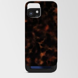 tortoise shell texture iPhone Card Case