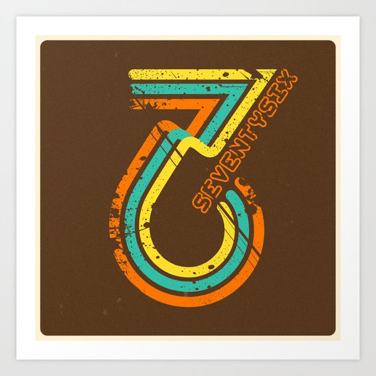 seventysix''76 Art Print