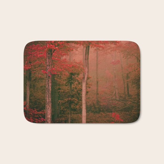 Autumn Fog Bath Mat