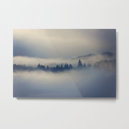 Misty Fjords Metal Print