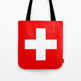 Flag of Switzerland - Swiss Flag Tote Bag