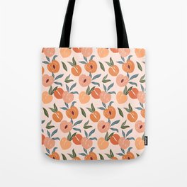 Peach Grove Tote Bag