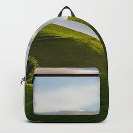 One Tree Hills, Ireland, Springtime, Emerald Isles Photograph Backpack | Dublin, Drumlin, Rivershannon, Celtic, Mountains, Greenfields, Wales, Ireland, Britishisles, Countykerry 