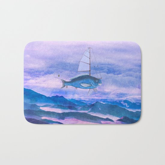 I want to fly II Bath Mat