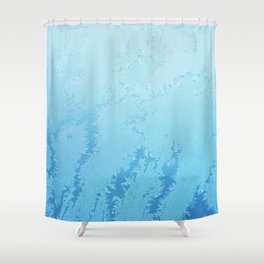 Blue Shower Curtain